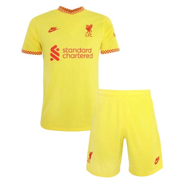 Camiseta Liverpool Tercera equipo Niño 2021-22